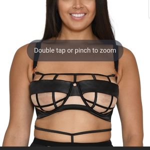 Scantilly censored balcony bra